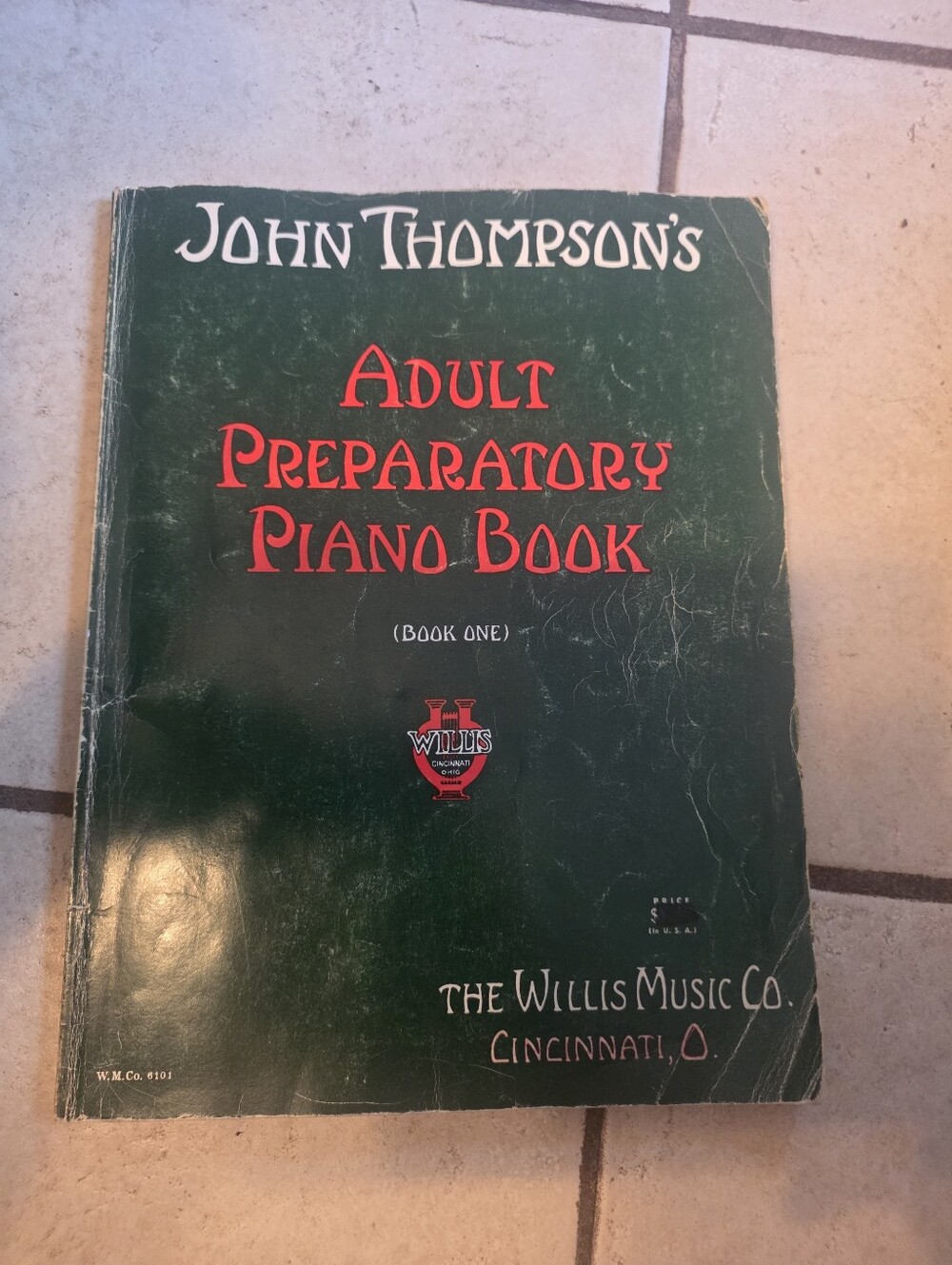 John Thompson’s Adult Preparatory Piano Book 1943